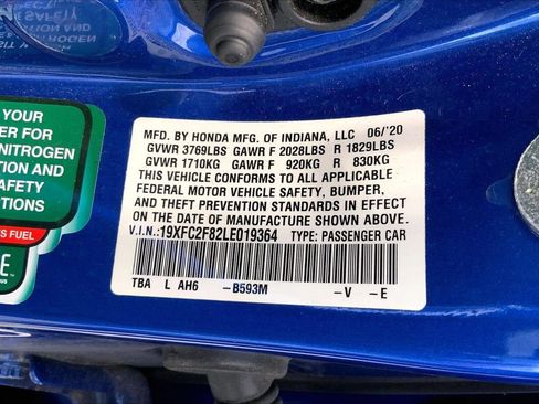 Used 2020 Honda Civic Sport image 8