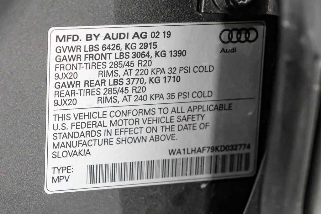 Used 2019 Audi Q7 2.0T Premium Plus AWD/4WD image 75