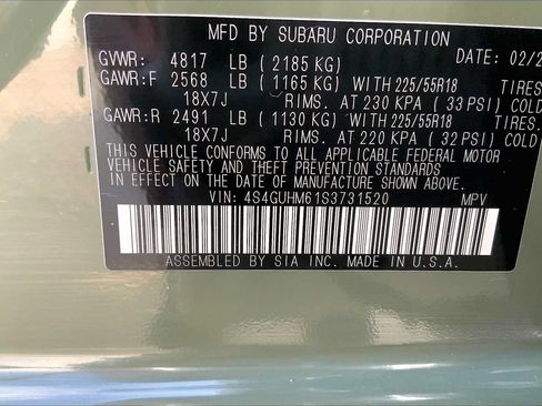 Certified 2025 Subaru Crosstrek 2.5i Limited AWD/4WD image 33