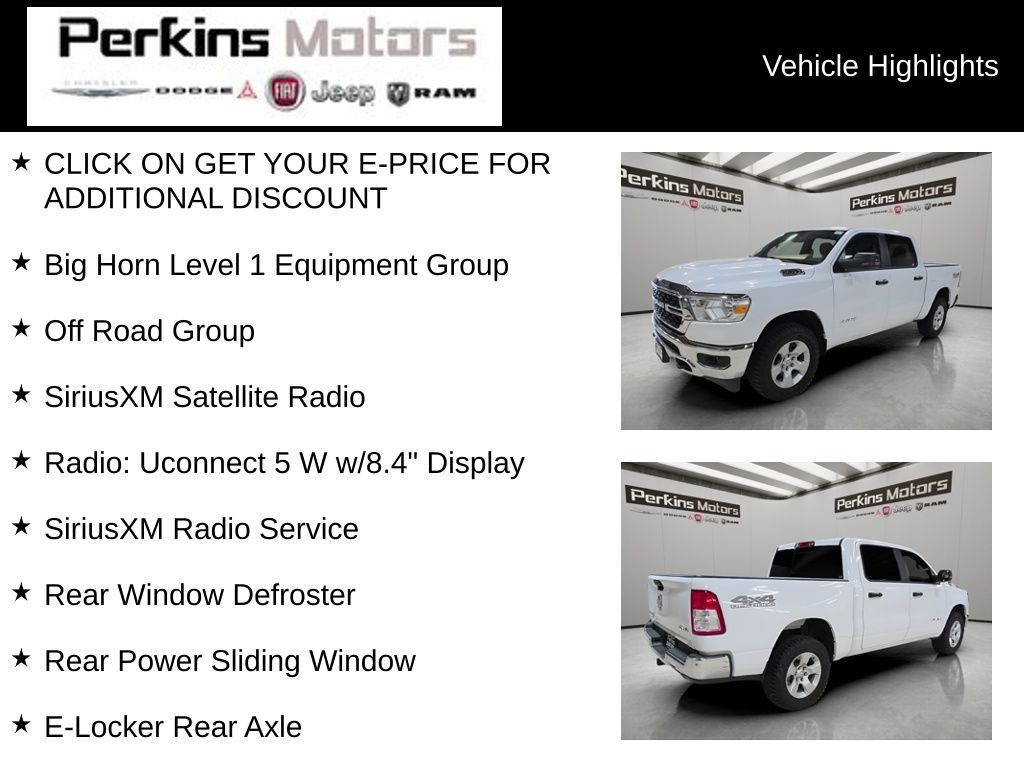 Used 2024 RAM 1500 Big Horn AWD/4WD image 7