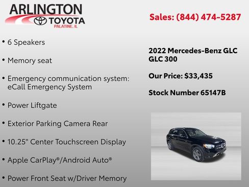 Used 2022 Mercedes-Benz GLC 300 4MATIC image 3