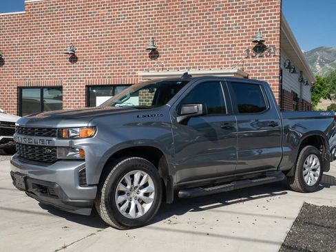 Used 2021 Chevrolet Silverado 1500 Custom w/ LPO, Dark Essentials Package AWD/4WD image 1