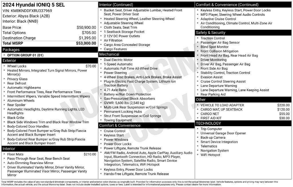 New 2024 Hyundai Ioniq 5 SEL AWD/4WD image 6