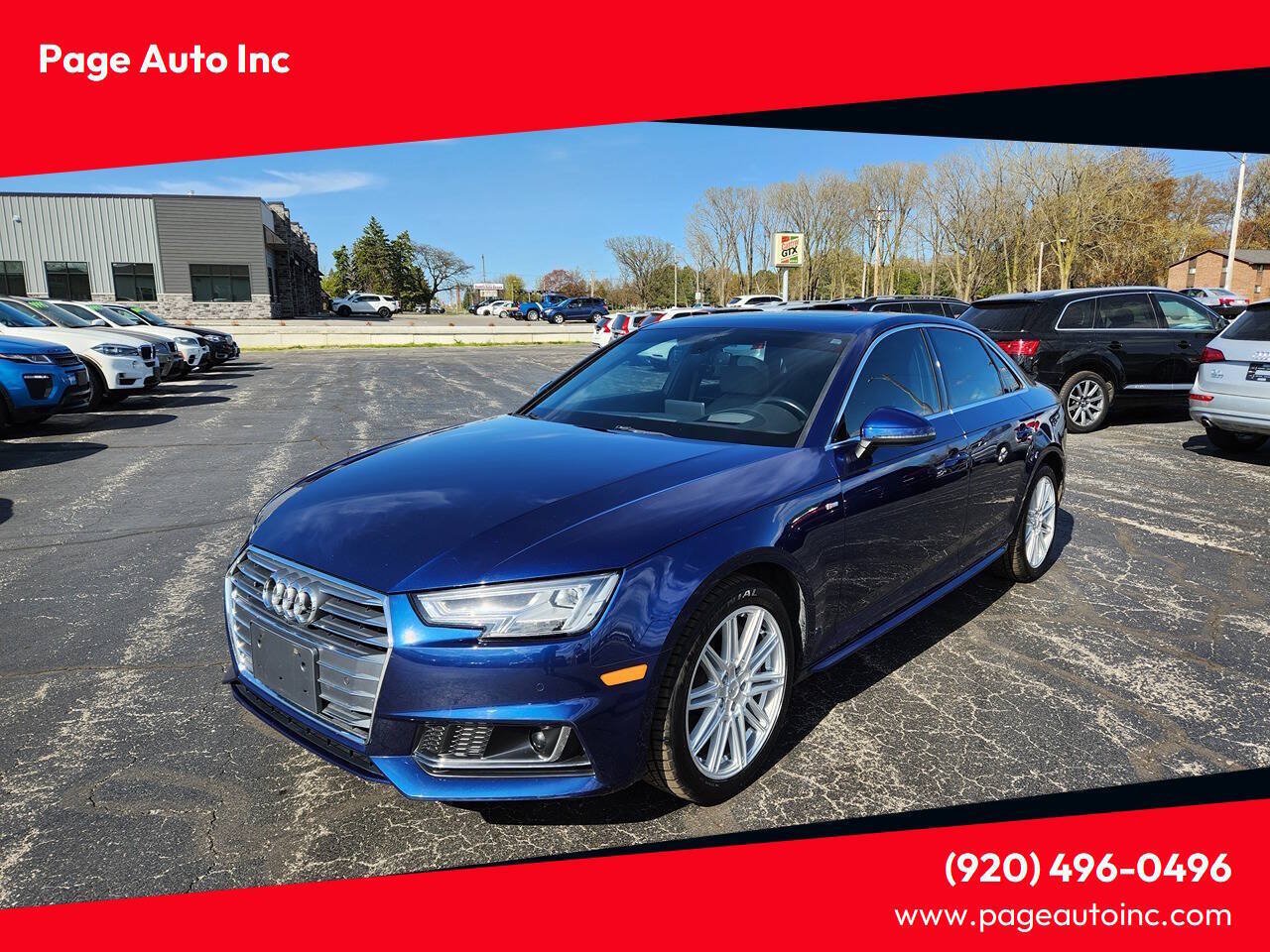 Used 2017 Audi A4 2.0T Prestige w/ Prestige Package AWD/4WD image 1