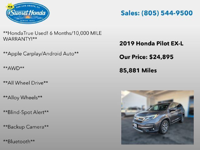 Used 2019 Honda Pilot EX-L image 6