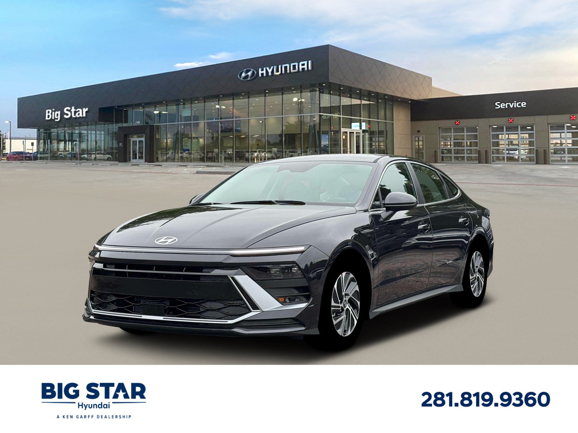 New 2026 Hyundai Sonata Blue FWD image 1