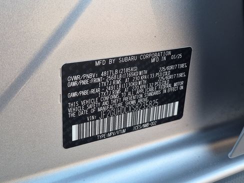 Certified 2025 Subaru Crosstrek 2.5i Premium w/ Crosstrek Mirror Package AWD/4WD image 23