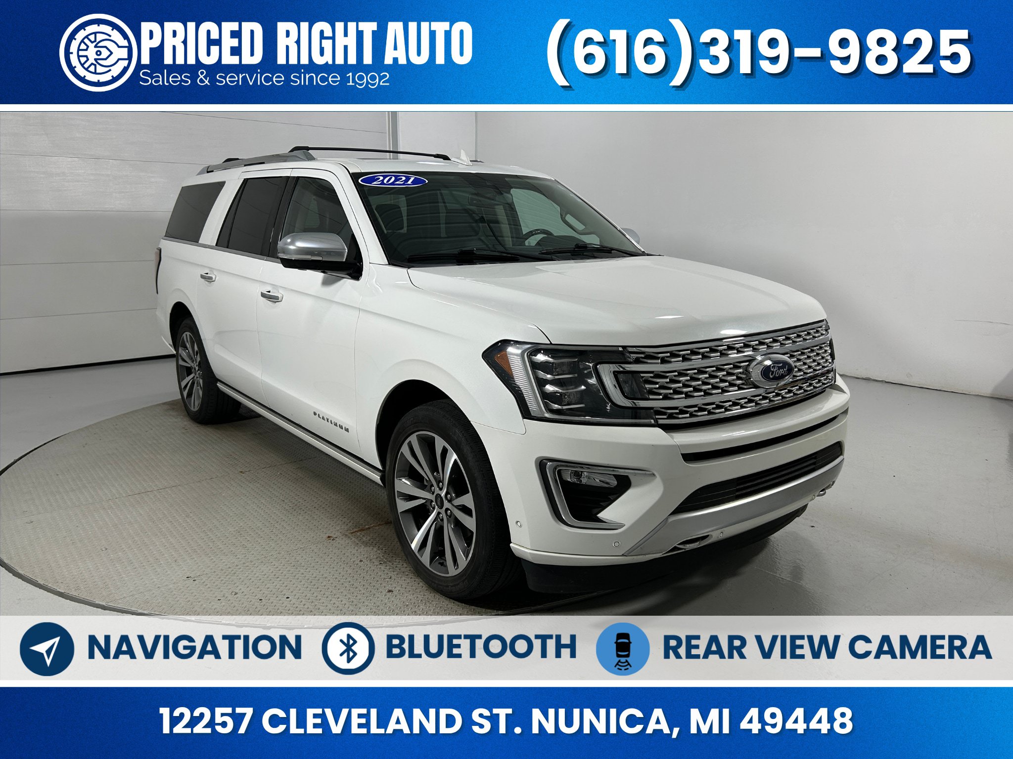 Used 2021 Ford Expedition Max Platinum AWD/4WD image 1