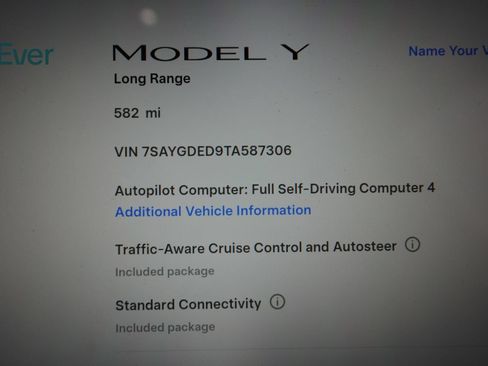 Used 2026 Tesla Model Y Long Range RWD image 7