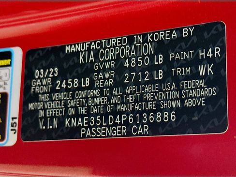 Used 2023 Kia Stinger GT-Line w/ Sun & Sound Package image 40