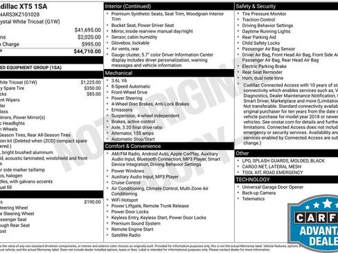 Used 2019 Cadillac XT5 FWD image 10