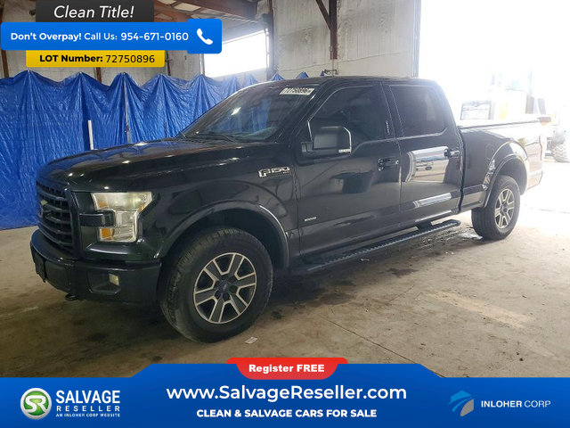 Used 2015 Ford F150 XLT w/ Equipment Group 302A Luxury AWD/4WD image 1