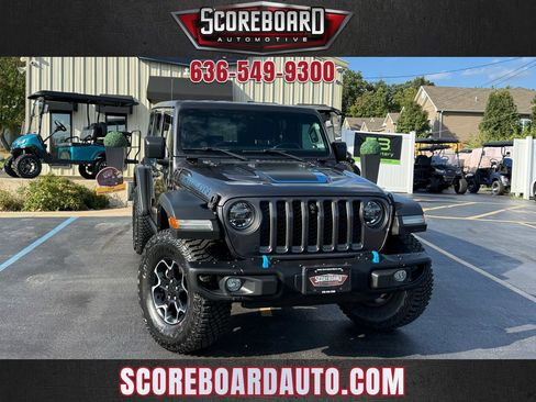 Used 2022 Jeep Wrangler Unlimited Rubicon 4xe w/ Dual Top Group image 1