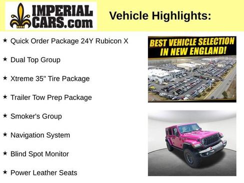 Used 2024 Jeep Wrangler Unlimited Rubicon AWD/4WD image 3