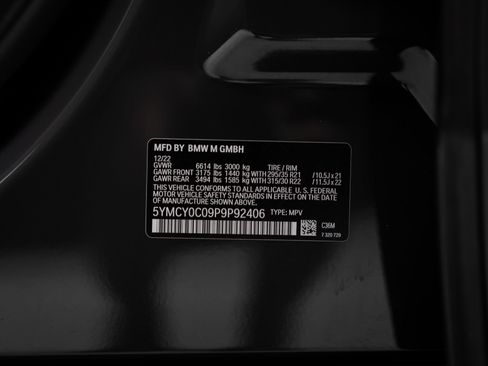 Used 2023 BMW X6 M w/ Competition Package AWD/4WD image 63