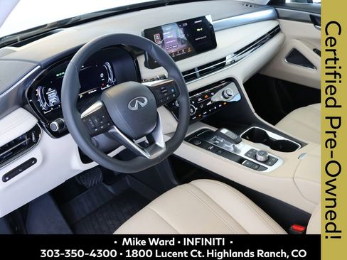 Certified 2025 INFINITI QX60 Luxe w/ Vision Package AWD/4WD image 7