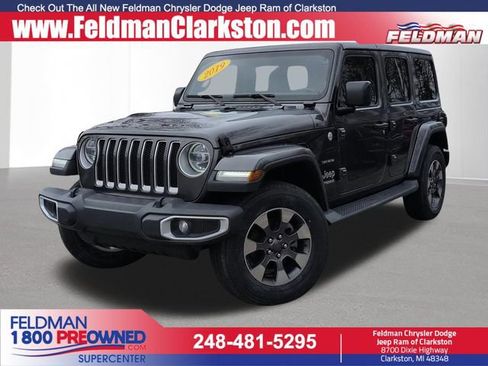 Used 2019 Jeep Wrangler Unlimited Sahara AWD/4WD image 1