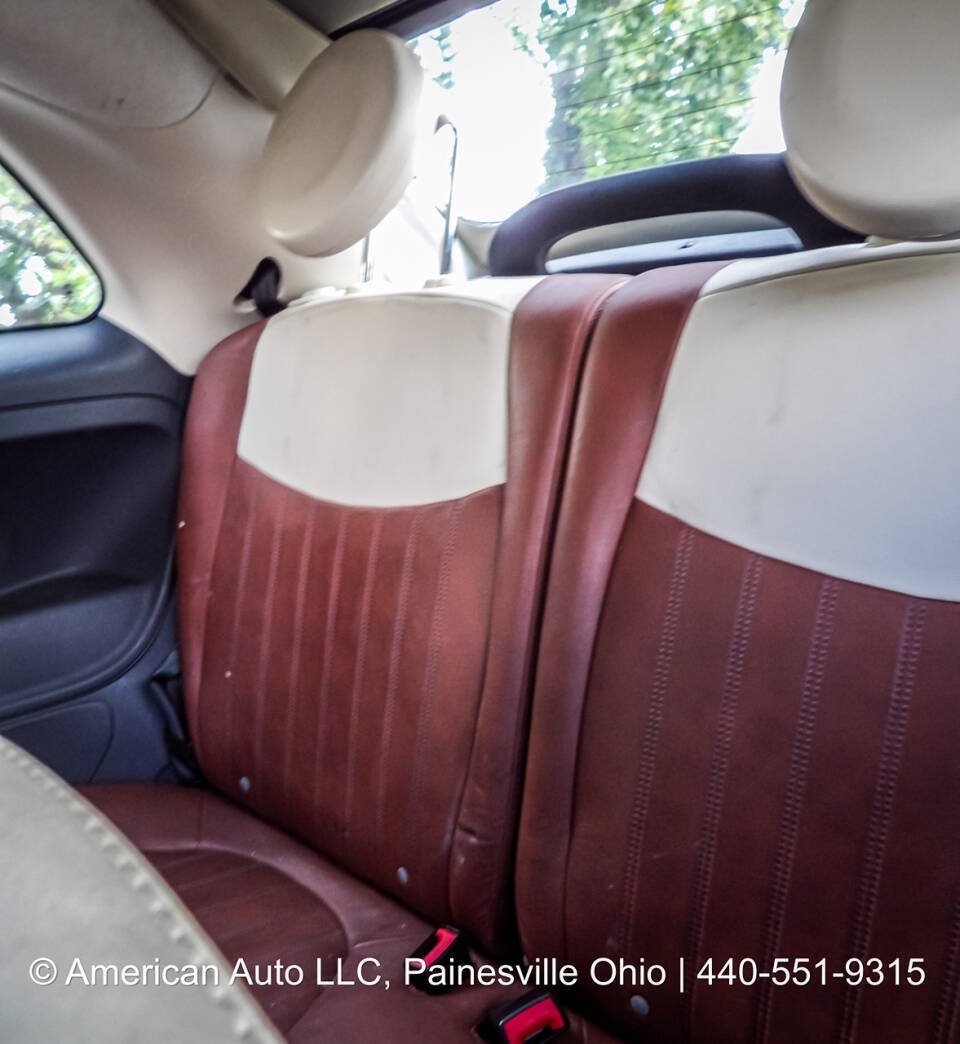 Used 2013 FIAT 500 Lounge w/ Luxury Leather Pkg FWD image 12