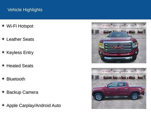 Used 2020 GMC Canyon SLT w/ Trailering Package AWD/4WD image 2