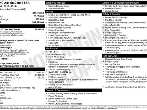 Used 2017 GMC Acadia Denali w/ Technology Package FWD image 27