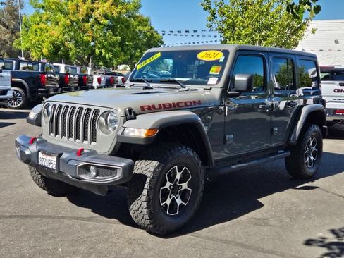 Used 2021 Jeep Wrangler Unlimited Rubicon AWD/4WD image 8