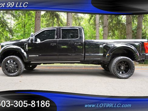 Used 2019 Ford F450 Platinum w/ Platinum Ultimate Package AWD/4WD image 1
