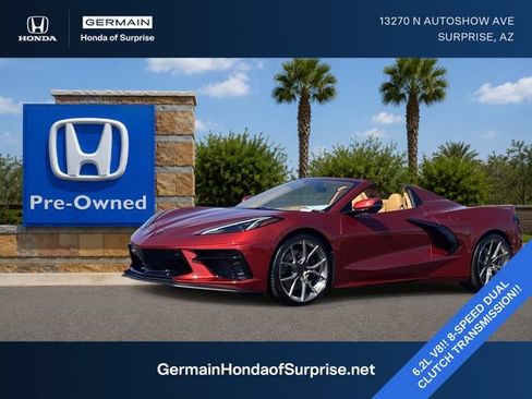 Used 2022 Chevrolet Corvette Stingray Premium Conv w/ Z51 Performance Package RWD image 1