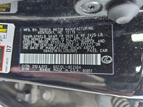 Used 2020 Lexus ES 350 w/ Premium Package FWD image 37