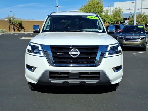 Used 2021 Nissan Armada Platinum w/ Captain's Chairs Package image 2