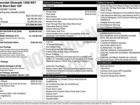 Used 2023 Chevrolet Silverado 1500 RST w/ True North Edition Plus AWD/4WD image 26