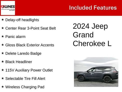 Used 2024 Jeep Grand Cherokee L Laredo AWD/4WD image 4