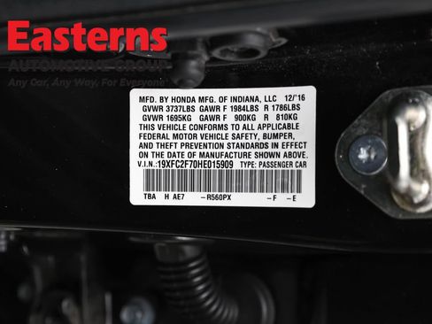 Used 2017 Honda Civic EX image 34