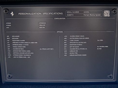 Used 2026 Ferrari Roma Spider RWD image 53