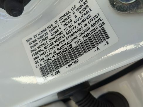 Used 2017 Honda Civic EX-L image 33