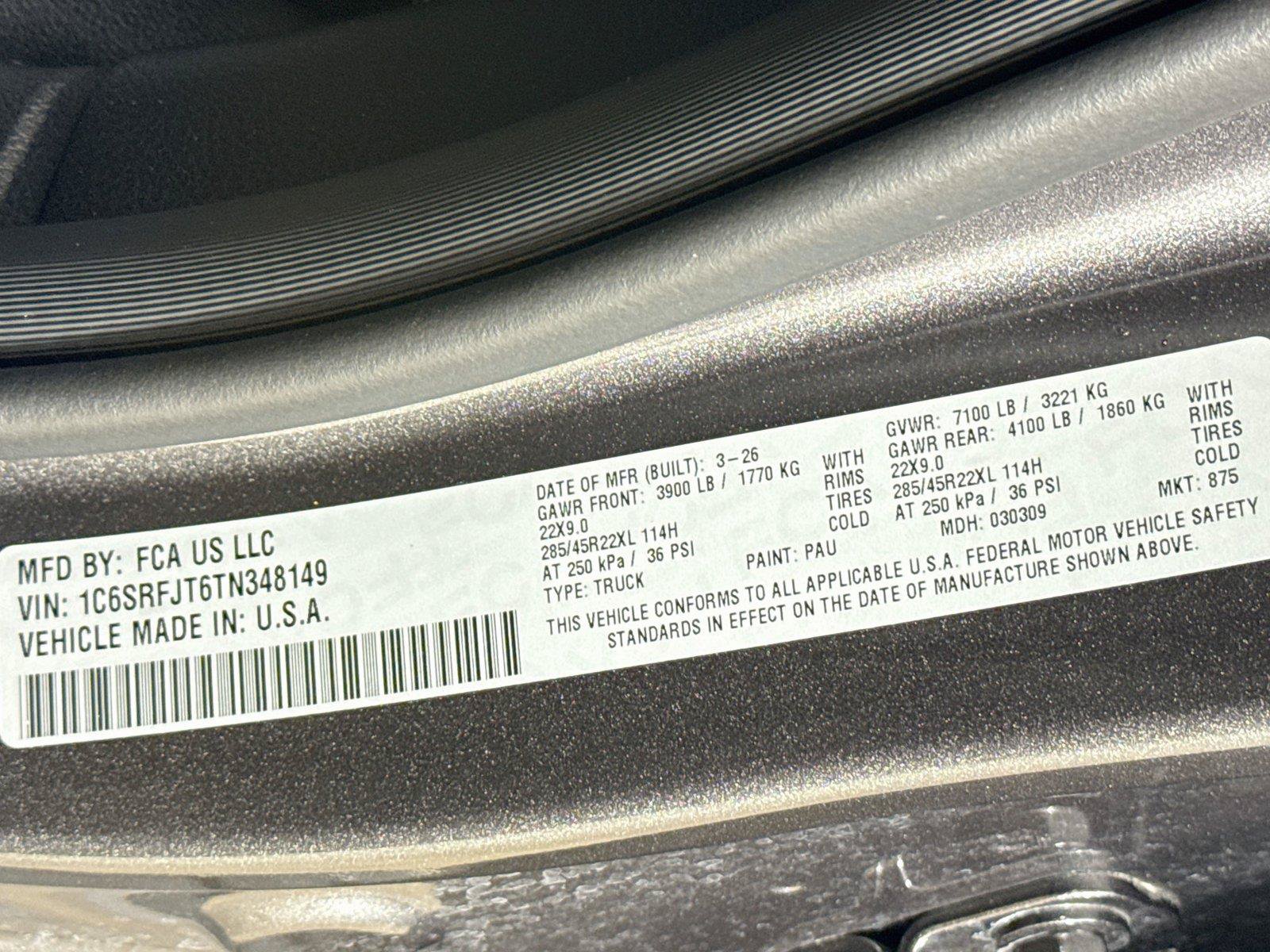 Used 2026 RAM 1500 Laramie w/ Night Edition AWD/4WD image 24