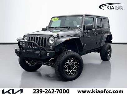 Used 2017 Jeep Wrangler Unlimited Sport w/ Quick Order Package 24S