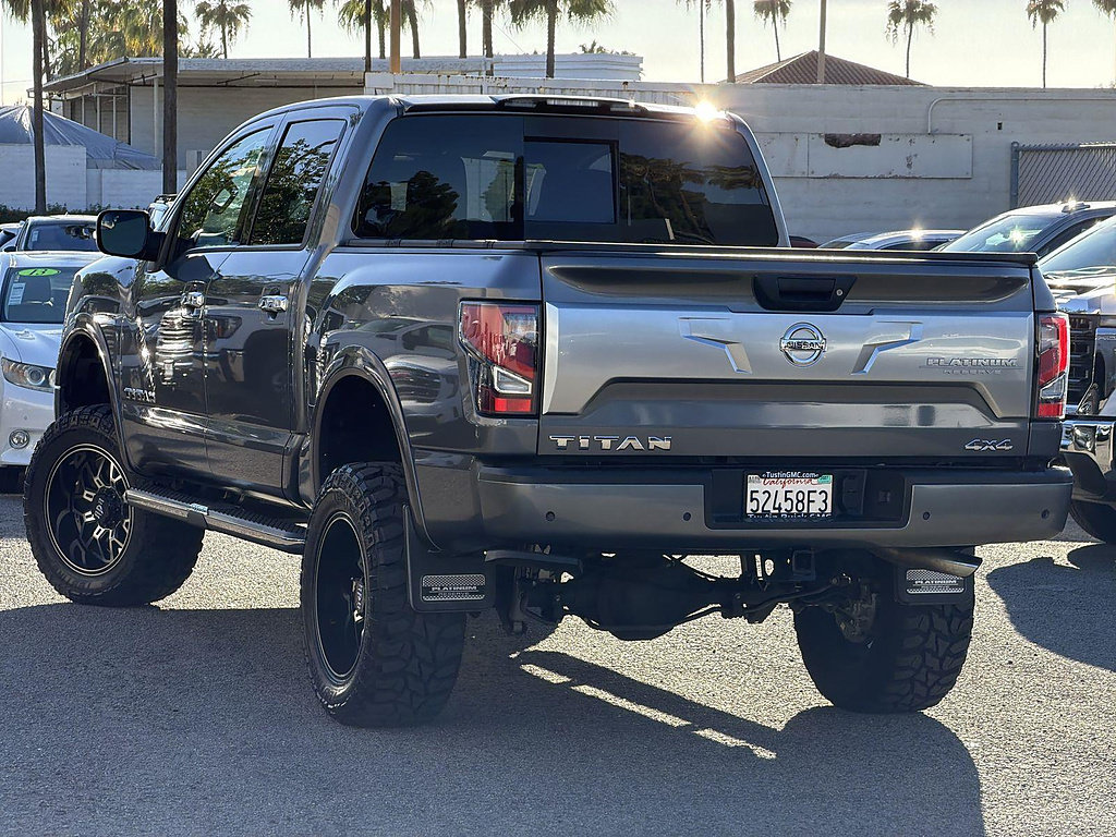 Used 2021 Nissan Titan Platinum Reserve w/ Moonroof Package AWD/4WD image 7