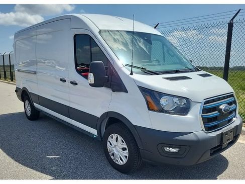 Used 2023 Ford E-Transit Medium Roof w/ Load Area Protection Package RWD image 2