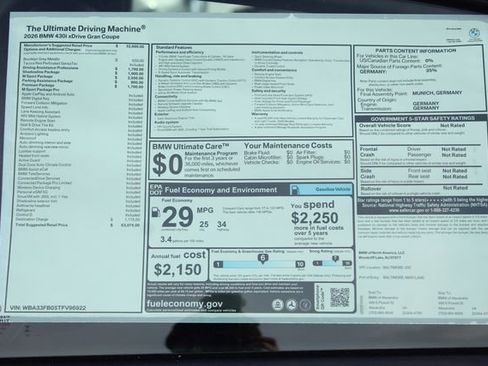 New 2026 BMW 430i xDrive w/ M Sport Package image 2