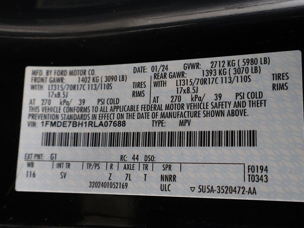 Used 2024 Ford Bronco Big Bend w/ Sasquatch Package AWD/4WD image 43