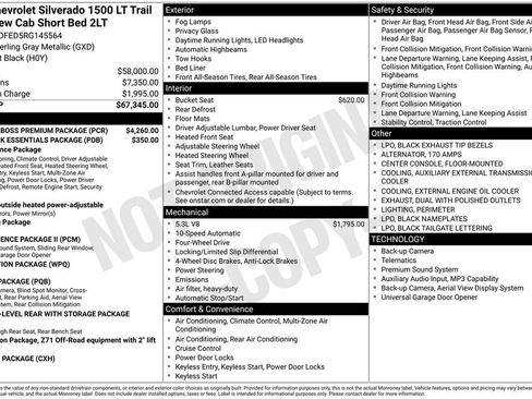 Used 2024 Chevrolet Silverado 1500 LT Trail Boss w/ LT Trail Boss Premium Package image 16