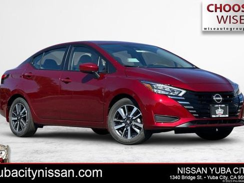 New 2025 Nissan Versa SV w/ Trunk Package image 1