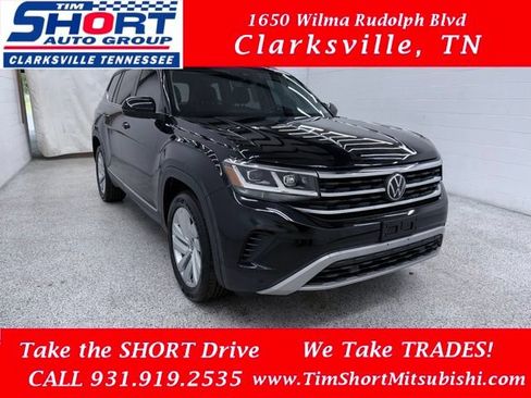 Used 2021 Volkswagen Atlas SEL AWD/4WD image 1