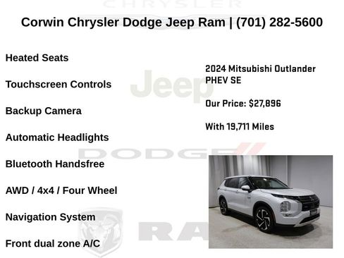 Used 2024 Mitsubishi Outlander SEL AWD/4WD image 6