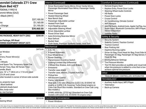 Used 2020 Chevrolet Colorado Z71 image 40