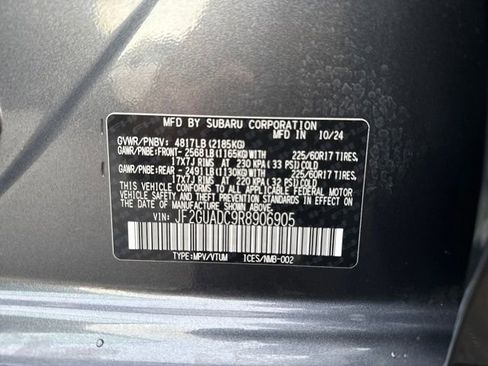 Used 2024 Subaru Crosstrek 2.0i Premium image 16