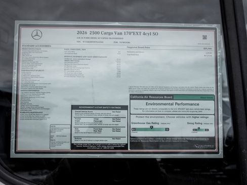 Used 2026 Mercedes-Benz Sprinter 2500 image 21