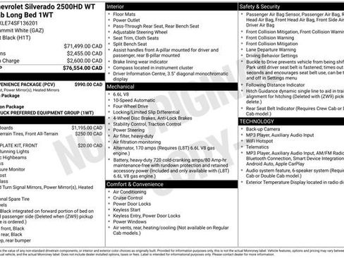 Used 2025 Chevrolet Silverado 2500 W/T w/ WT Convenience Package AWD/4WD image 34