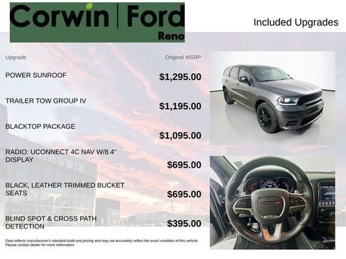 Used 2019 Dodge Durango GT w/ Trailer Tow Group IV AWD/4WD image 3