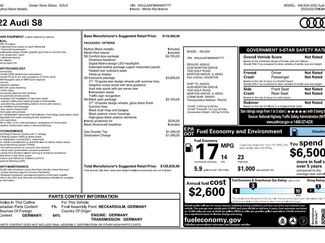 Used 2022 Audi S8 video 2